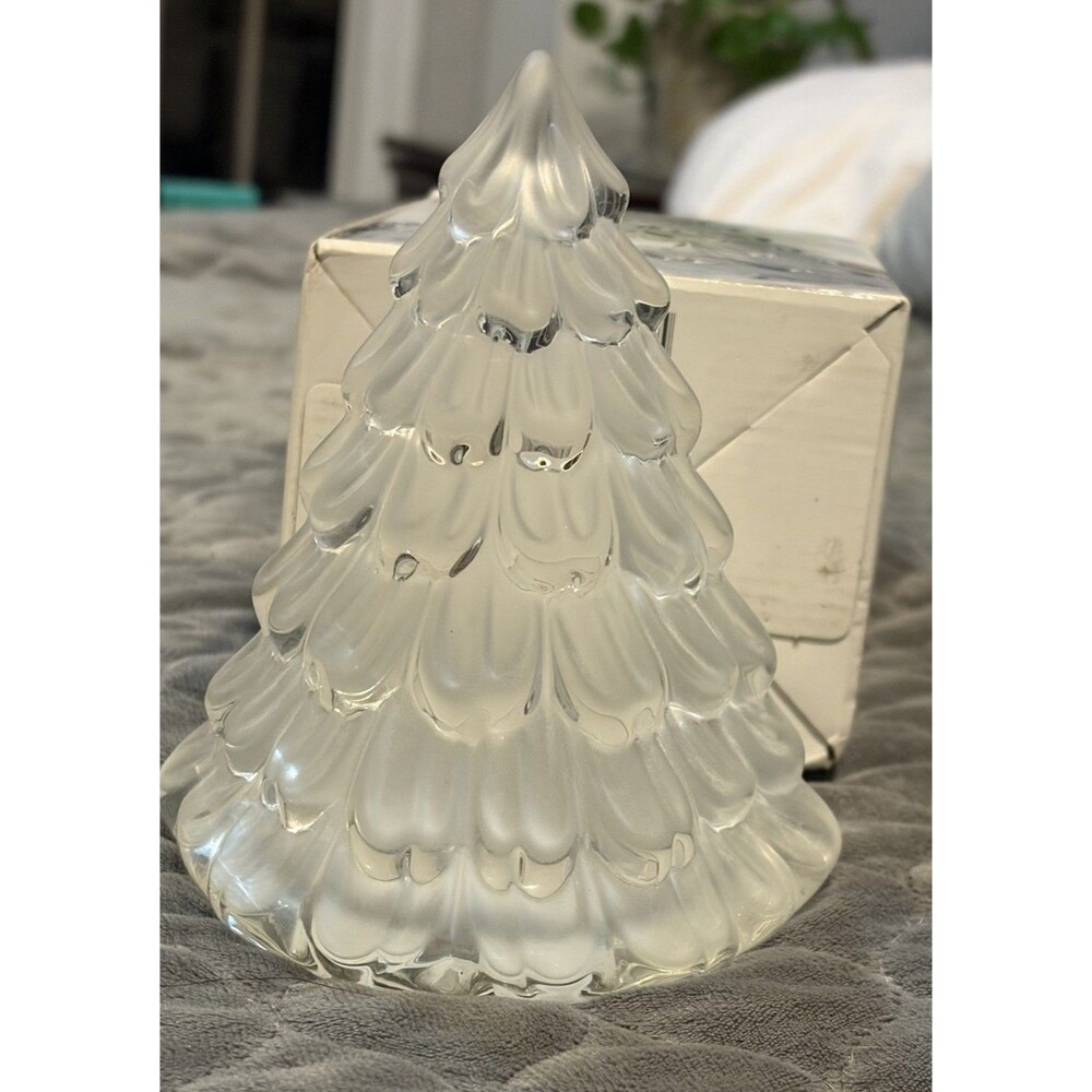 Mikasa - Winter  Dreams Tree votive - Thick & Beautiful In Original Box -germany
